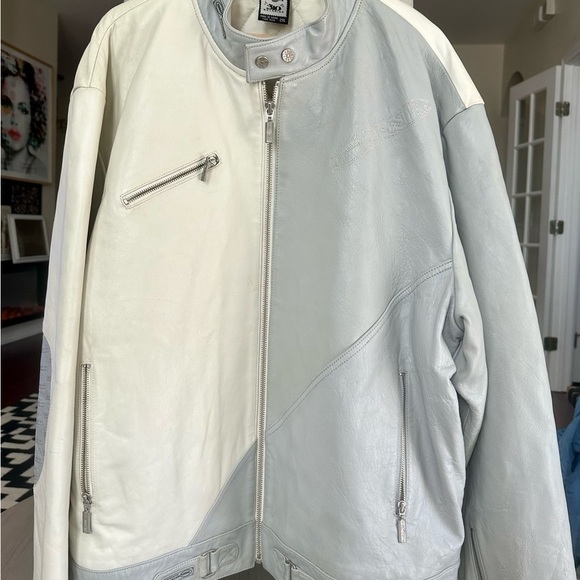 310 Motoring Automobile Specialist Vintage Racing Leather Jacket 2XL Vintage - Picture 16 of 16